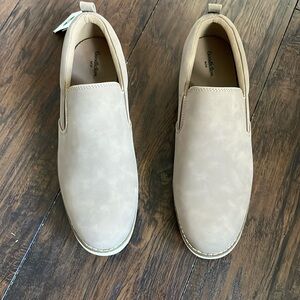 Mens 9 Slip-ons Goodfellow Ultra Comfort Faux Suede Leisure Dress-up Summer NWT